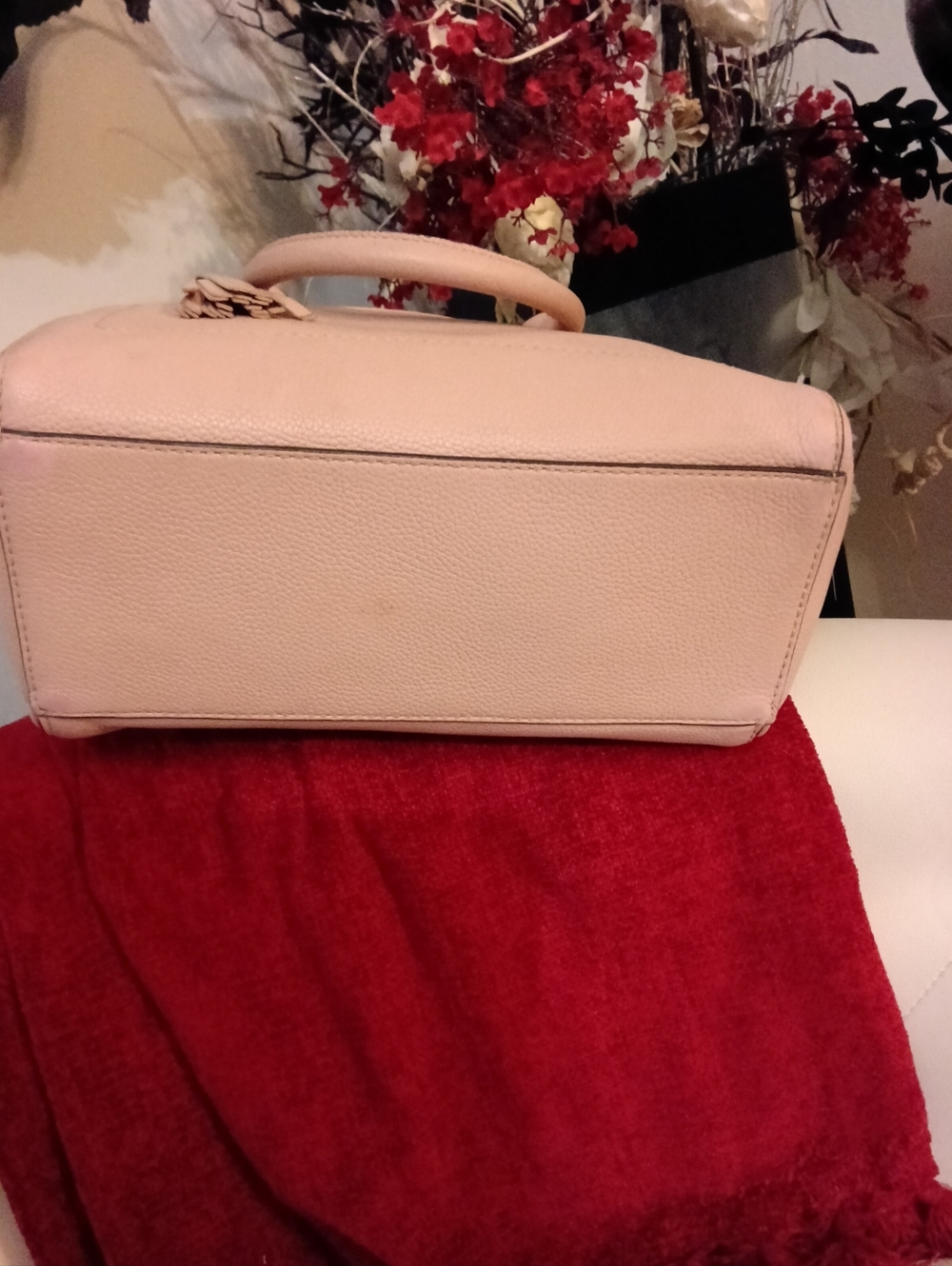kate spade Chester Street Allyn Pebble leather satchel with tassel - Picture 6 of 9